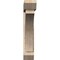 Ekena Millwork Thorton Slat Smooth Bracket w/ Offset Brace, Douglas Fir, 7 1/2"W x 40"D x 40"H BKT0806X40X40THR06SDF - alternate 4